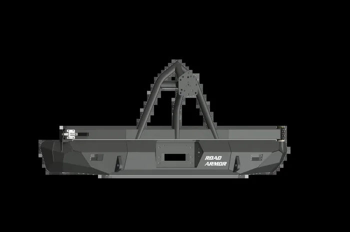 Road Armor 99-07 Ford Excursion Stealth Rear Winch Bumper w/Tire Carrier – Tex Blk