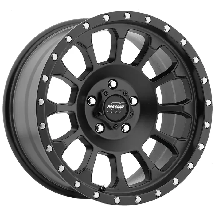 Rockwell Satin Black 17×8.5 5×5 4.75BS Offset 0mm Cap P/N 50343270035.0 lb