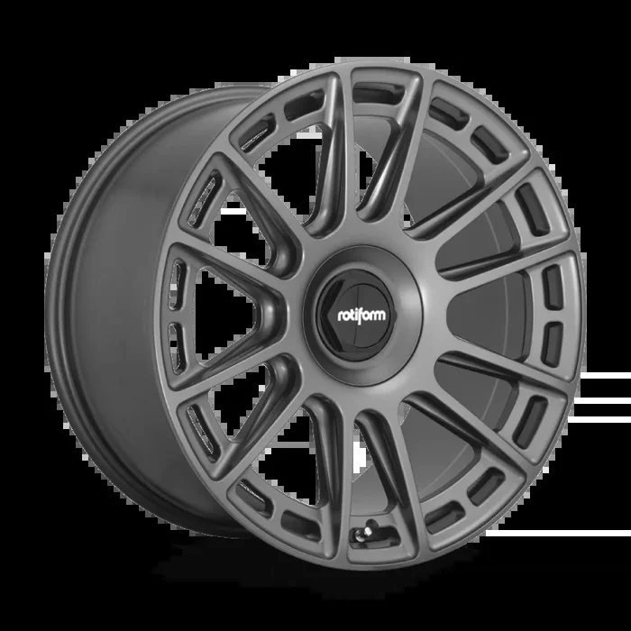 Rotiform R158 OZR Wheel 19×8.5 5×112/5×120 35 Offset Concial Seats – Matte Anthracite