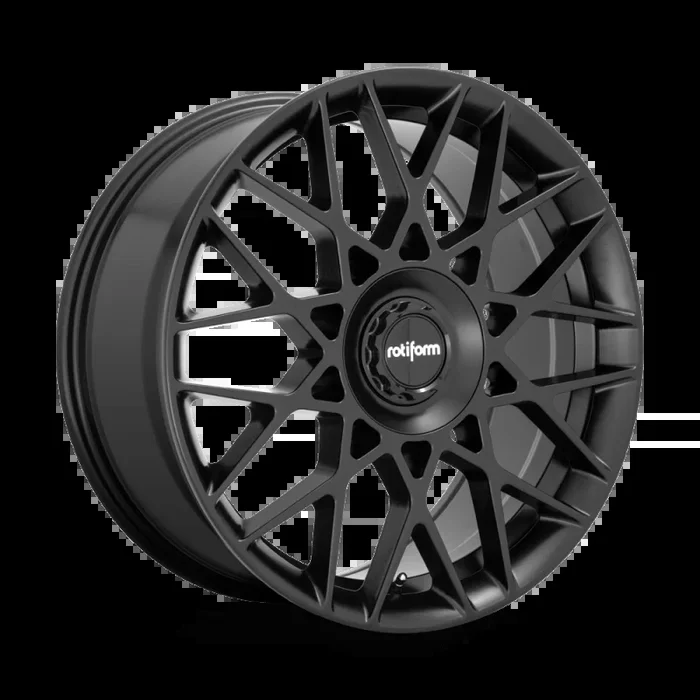 Rotiform R165 BLQ-C Wheel 19×8.5 5×112/5×120 45 Offset Concial Seats – Matte Black
