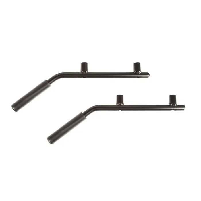Rugged Ridge Steel Grab Handles Rear Pair Black 07-18 Jeep Wrangler JK /JKU6.0 lb