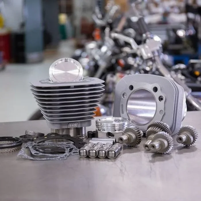 S&S Cycle 00-21 Sportster Models 883cc to 1200cc Hooligan Kit – Silver