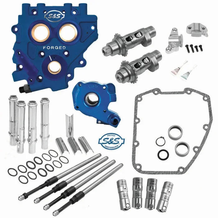 S&S Cycle 07-17 BT/2006 Dyna 551CE Easy Start Chain Drive Cam Chest Kit10.8 lb