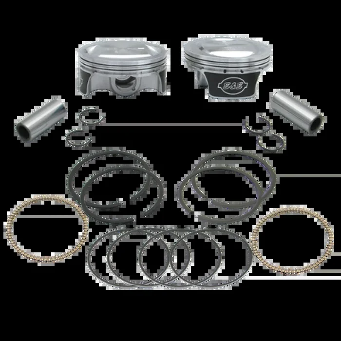S&S Cycle 2017+ M8 Models 4.320in Bore Piston Ring Set – 2 Pack