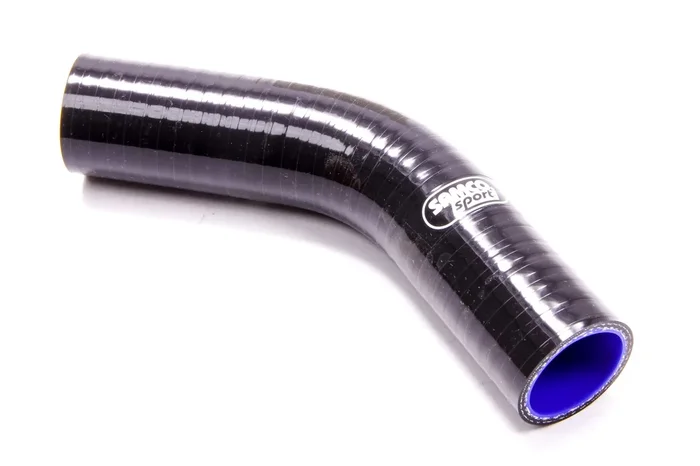 Samco Sport 1-1/4in 45Deg Elbow Hose Black