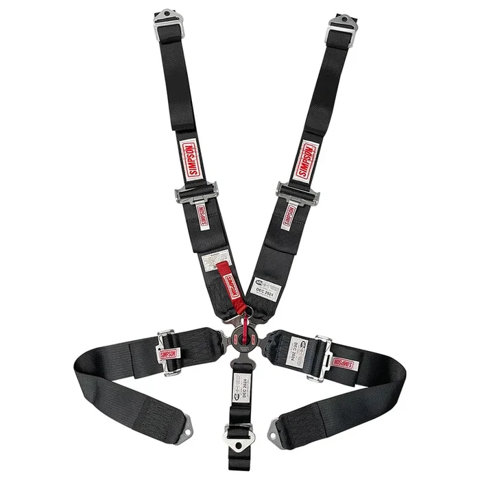 Simpson Safety 5PT Harness System CL P/D HNR B/I IND 55in BK