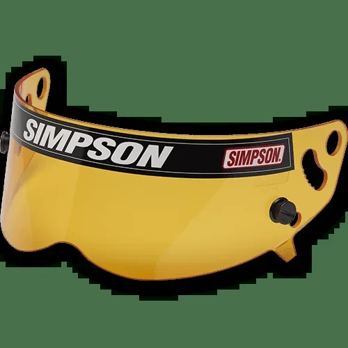Simpson Safety Shield Amber/BlueBlocker Bandits/ Diamond Back
