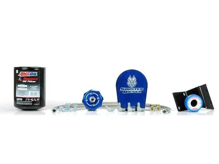 Sinister Diesel 13-20 Ram 2500/3500 6.7L Cummins Bypass Oil Filter System7.0 lb