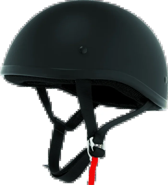 Skid Lids Original Helmet Flat Black – Large2.6 lb