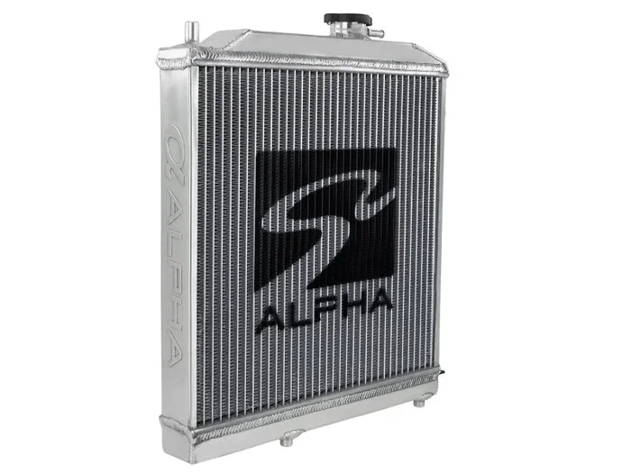 Skunk2 Alpha Series 88-91 Honda Civic/CRX Radiator (Half Size) (Dual Core)8.4 lb