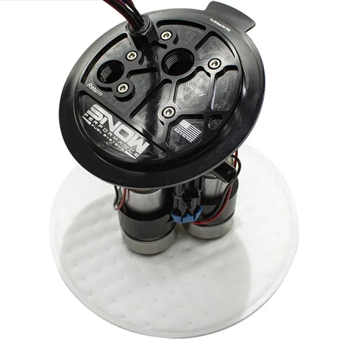 Snow 2015+ Dodge Hellcat/Demon/Redeye High Output Fuel Hat – Triple Pump