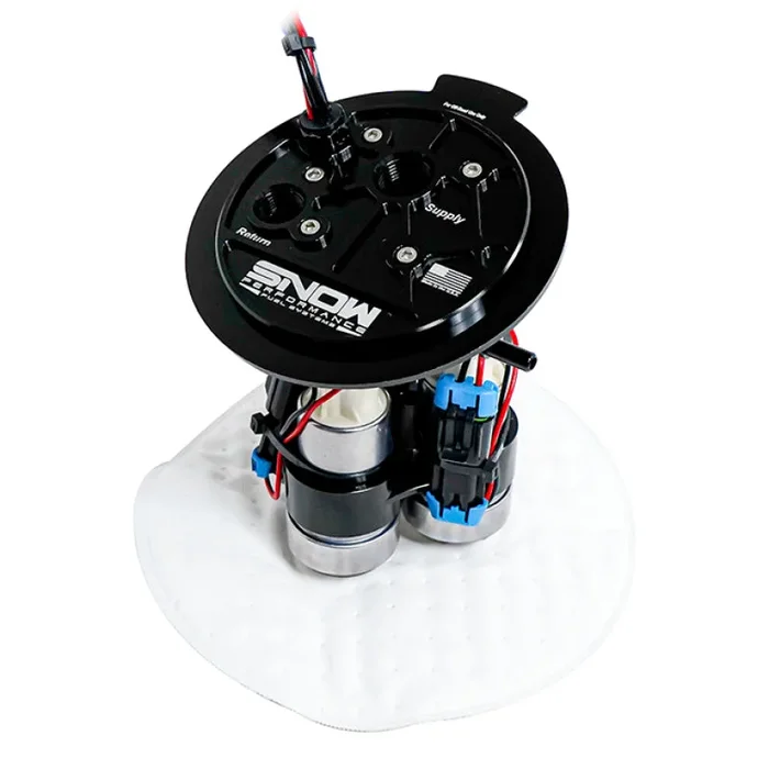 Snow Performance 2005+ Dodge Charger / 2005+ Dodge Challenger High Output Fuel Hat – Triple Pump
