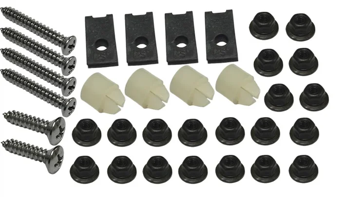 Southwest Repro Grille Hardware Kit, 67-68 Barracuda A-271127