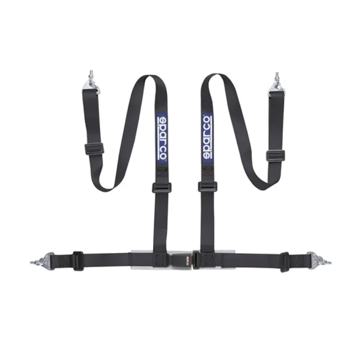 Sparco Belt 2 Inch Black 4Pt Snap-In4.3 lb