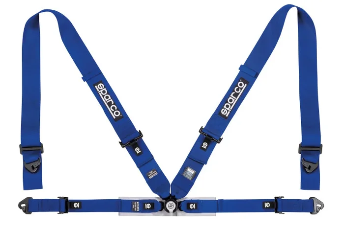 Sparco Belt 4Pt 3in/2in Competition Harness – Blue5.8 lb