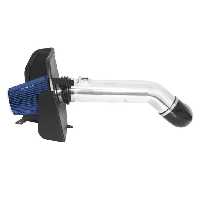 Spectre 09-12 GM Truck V8-4.8/5.3/6.0L F/I Air Intake Kit – Polished w/Blue Filter