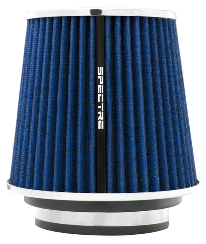 Spectre Adjustable Conical Air Filter 5-1/2in. Tall (Fits 3in. / 3-1/2in. / 4in. Tubes) – Blue