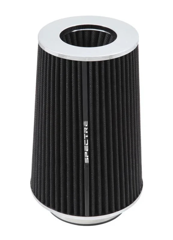 Spectre Adjustable Conical Air Filter 9-1/2in. Tall (Fits 3in. / 3-1/2in. / 4in. Tubes) – Black