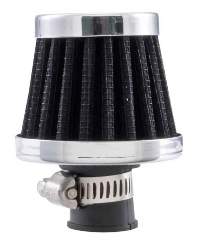 Spectre Breather Filter 10mm Flange / 2in. OD / 1-3/4in. Height – Black