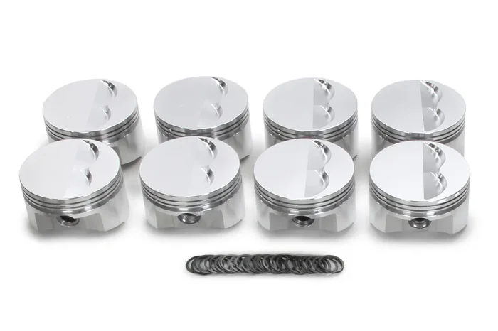 Sportsman Racing Products SBC Flat Top Piston Set 4.040 Bore -5cc