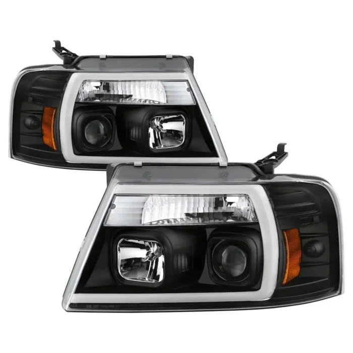 Spyder Ford F-150 04-08 High-Power LED Headlights – Black PRO-YD-FF15004PL-BK