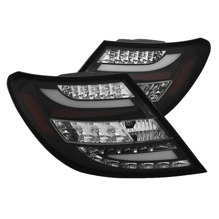 Spyder Mercedes Benz W204 C-Class 08-11 LED Tail Lights Incandescent only – Blk ALT-YD-MBZC08-LED-BK11.0 lb