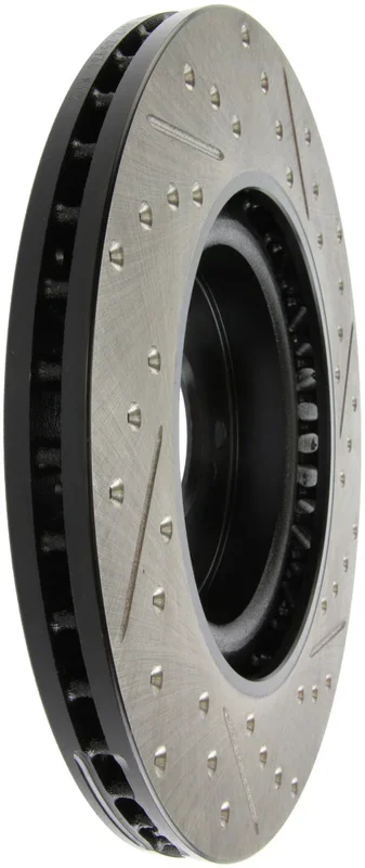 StopTech 02-06 Acura RSX Type S / 06-09 Honda Civic Si Slotted & Drilled Right Front Rotor15.9 lb