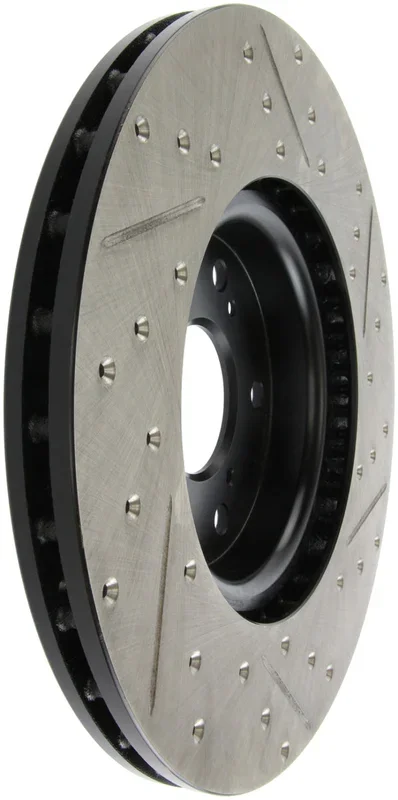 StopTech 04-08 Acura TL (Brembo Caliber) SportStop Slotted & Drilled Right Front Rotor18.1 lb