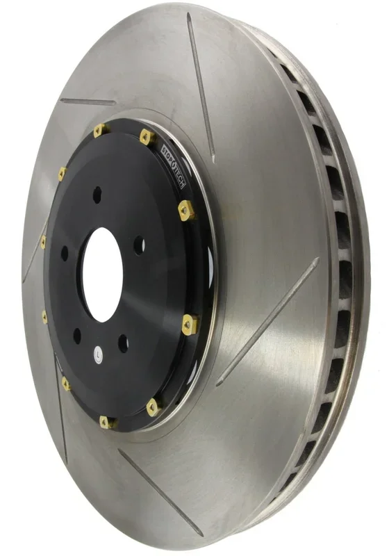 StopTech 12-14 Ford Focus ST Front Left Slotted Bare Iron 320x25mm AeroRotor Kit