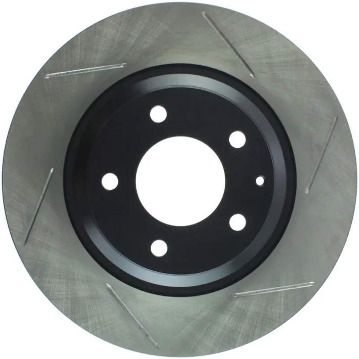 StopTech Power Slot 2003+ Mazda RX8 Slotted Left Rear Rotor – SPORT SUSPENSION ONLY