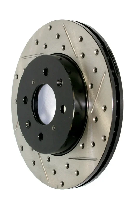 StopTech Sport Drilled & Slotted Rotor – Front Left