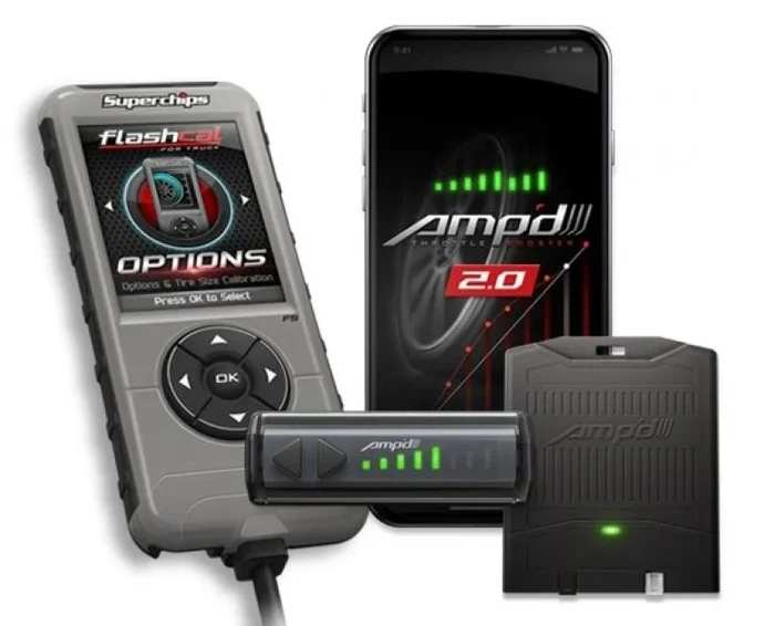 Superchips Flashcal and Amp’d 2.0 Kit 3545-S2A2