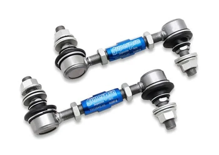 SuperPro 2015 BMW 228i Base Rear HD Adjustable End Link Set (10mm Studs 125mm-145mm Length)1.9 lb