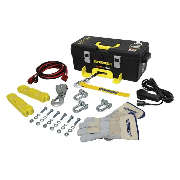Superwinch 4000 LBS 12V DC 3/16in x 50ft Synthetic Rope Winch2Go45.6 lb