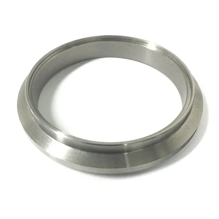 Ticon Industries Garrett GT28-GT40 Titanium V-Band Turbine Outlet Flange (Fire Ring Measures 81mm)0.35 lb