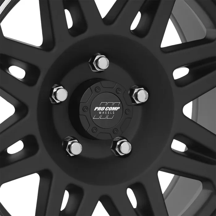 Torq Matte Black Machined 17×9 5×5 4.75BS Offset -6mm Cap P/N 832704133.0 lb