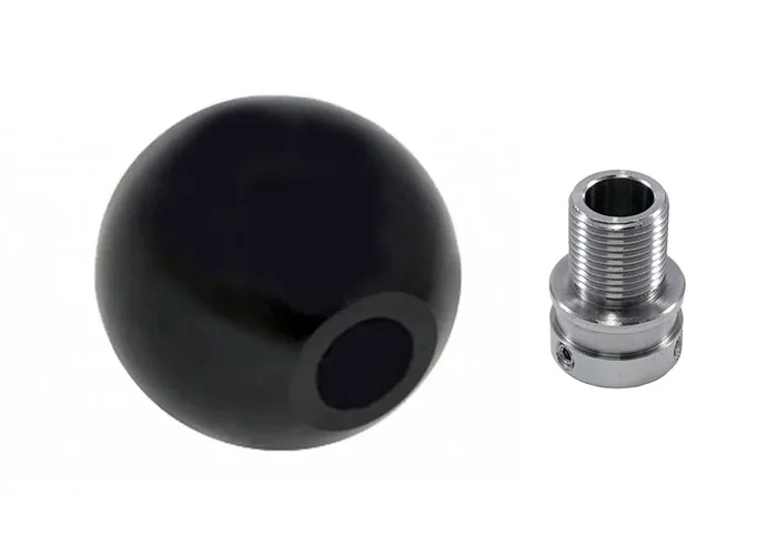 Torque Solution Billet Shift Knob (Black) Vokswagen/Audi Manual Transmission0.6 lb