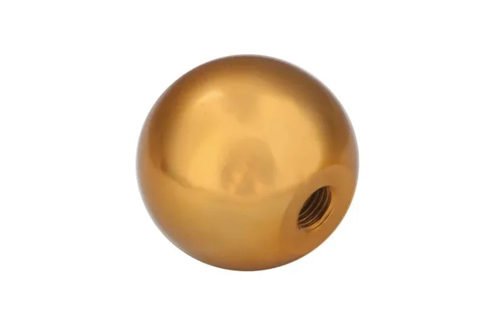 Torque Solution Billet Shift Knob (Gold): Universal 12×1.5
