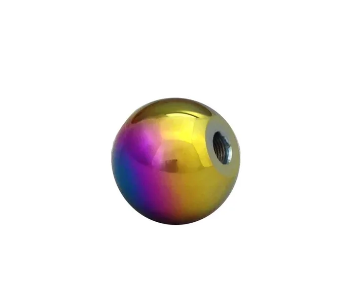 Torque Solution Billet Shift Knob (Neo Chrome): Universal 10×1.5
