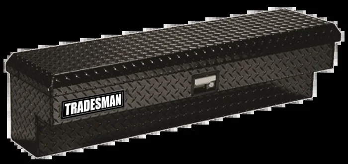 Tradesman Aluminum Side Bin Truck Tool Box (48in.) – Black