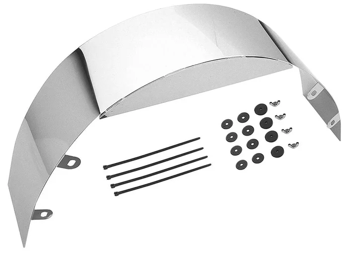 Trans-Dapt 5.5 in Wide Chrome Fan Shroud