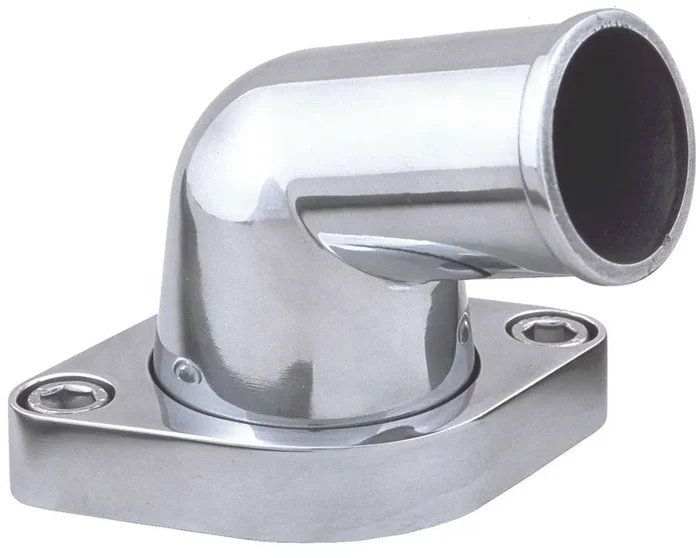 Trans-Dapt Water Neck Aluminum Chrome 15 Degree Swivel