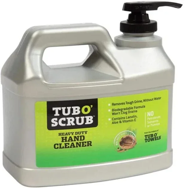 Tub O’ Scrub Heavy Duty Hand Cleaner, 128 Ounce Pump Dispenser