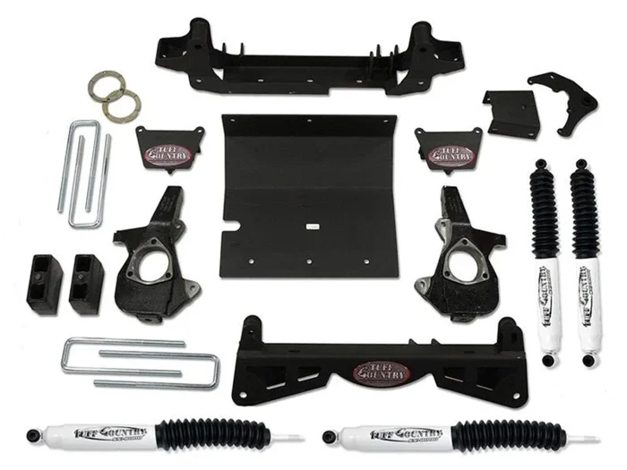 Tuff Country 01-06 Chevy Silverado 1500HD 4×4 4in Lift Kit (w/3pc Sub Frame No Shocks)