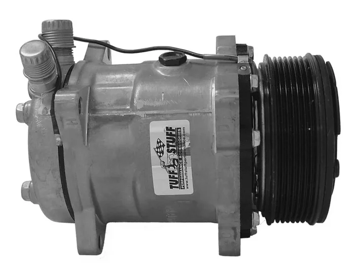 Tuff-Stuff 508 Compressor R134A Plain Serpentine
