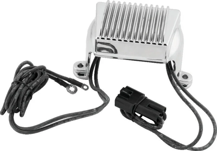 Twin Power 97-01 FLH FLT Voltage Regulator Chrome Replaces H-D 74505-972.5 lb