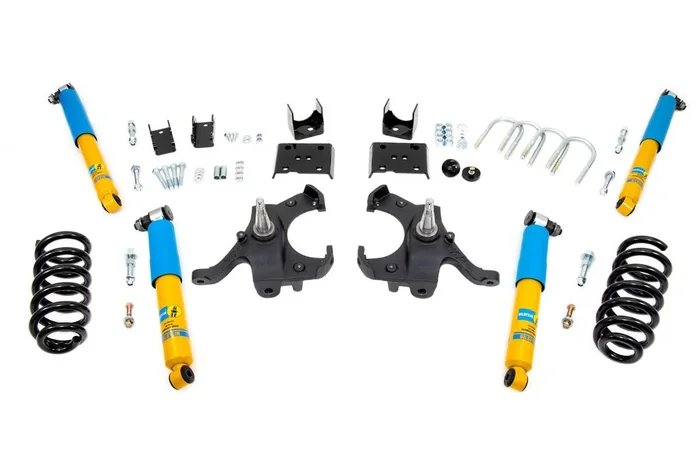 UMI Performance 1973-1987 GM C10 Lowering Kit (4.5_/6_), Bilstein shocks