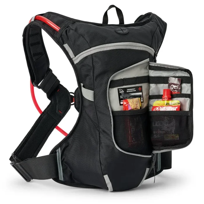 USWE Moto Hydro XTR Dirt Biking Hydration Pack 4L – Black