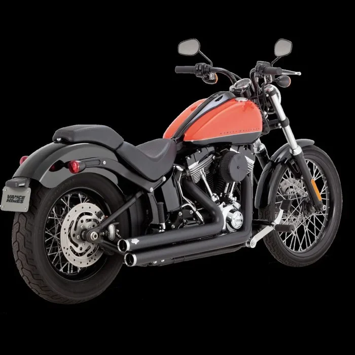 Vance & Hines 18-22 Harley Davidson Softail/ Bigshots Staggered PCX Full System Exhaust – Black