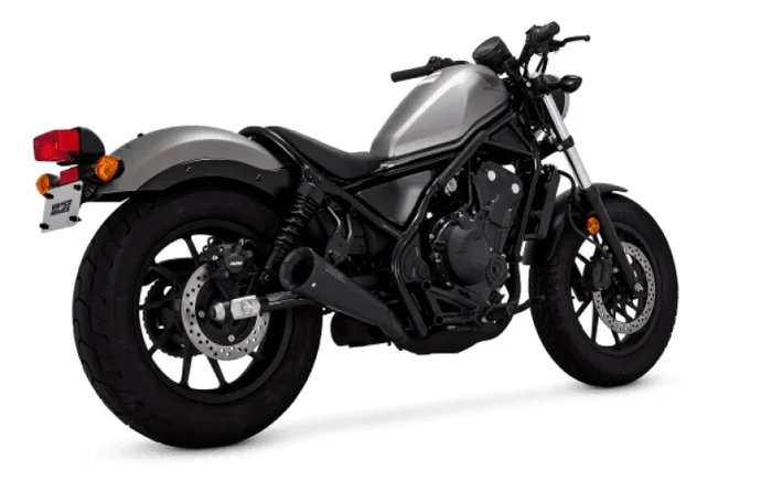 Vance & Hines HONDA 17-20 Rebel S/O Black Slip-On Exhaust5.8 lb